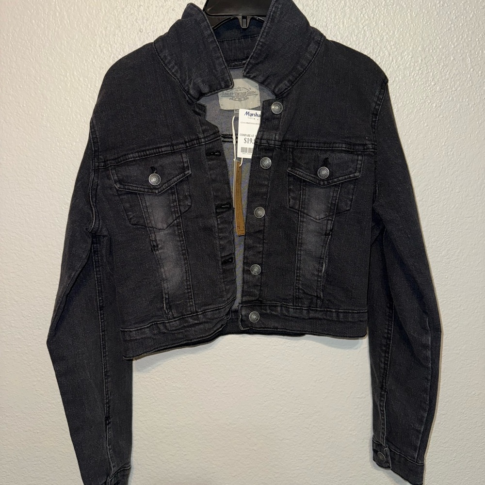 Harper Black Jean Jacket